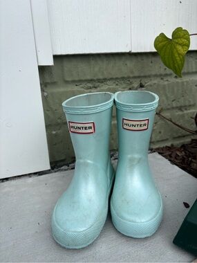 Hunter Girl, Toddler Classic Nebula Rain Boots, Size 7